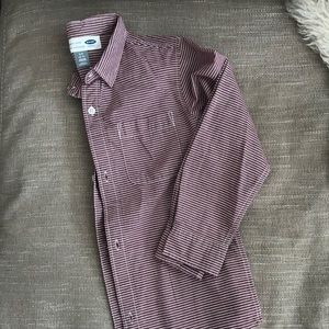 Old Navy boys button up shirt